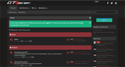 Desktop Screenshot of forums.gtracer.net