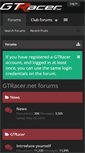 Mobile Screenshot of forums.gtracer.net